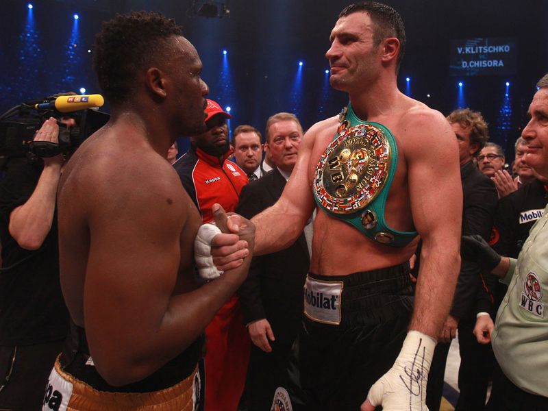 A handshake after the fight, but the fun wasn't over by any means