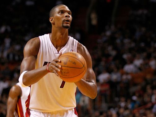 Chris Bosh: Scored 24 points for Miami Heat