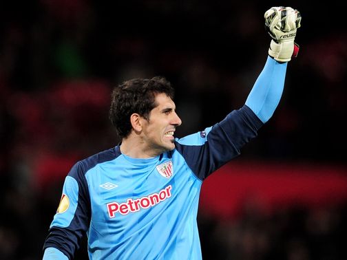 Gorka Iraizoz: Played starring role in goal
