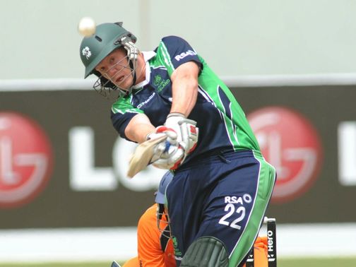 Kevin O'Brien: Three wickets with the ball