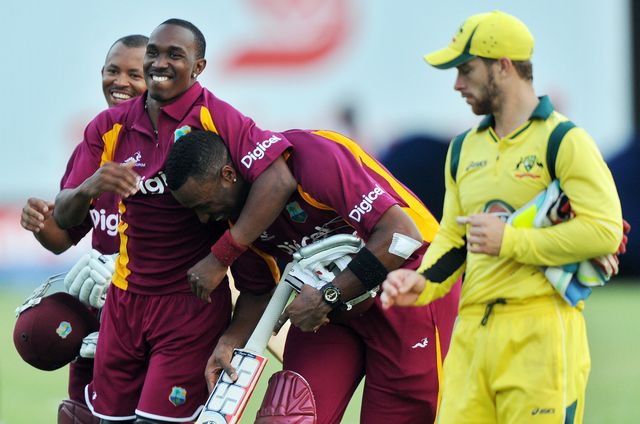 Pollard and West Indies enjoy their victory