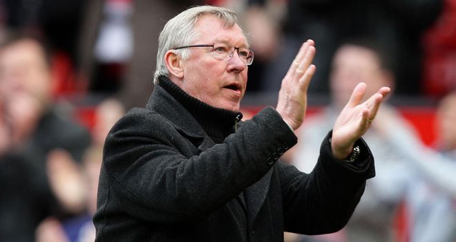 Sir Alex Ferguson: Is confident Manchester United won't crack on the season run-in