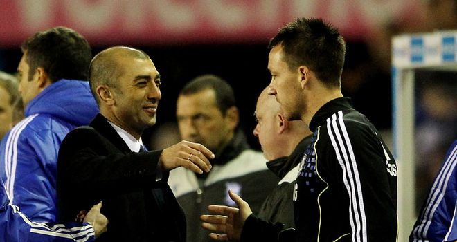 Roberto Di Matteo is delighted to have John Terry available again