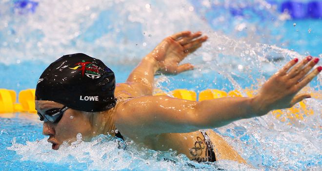Jemma Lowe: missed the cut in the 100m butterfly earlier this week