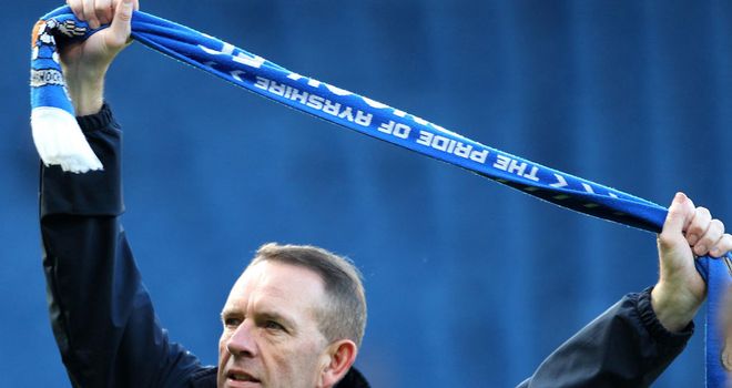 Kenny Shiels: Hoping to extend his deal at Kilmarnock after bringing a trophy to the club
