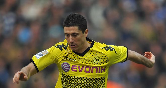 Robert Lewandowski: Shone for Borussia Dortmund as they landed the German title