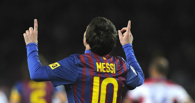 Lionel Messi: Barcelona's all-time leading goalscorer following his hat-trick on Tuesday