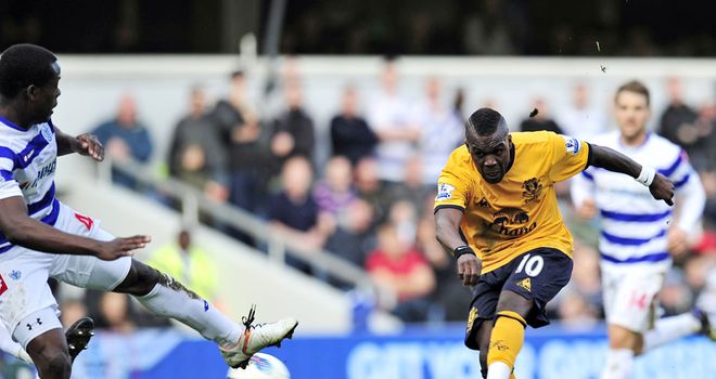 Royston Drenthe: Goal against QPR was second in two games for Everton