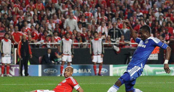 Salomon Kalou: Scored a crucial away goal for Chelsea in their first-leg win at Benfica