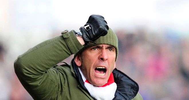Paolo Di Canio: Has Swindon closing in on promotion out of League Two