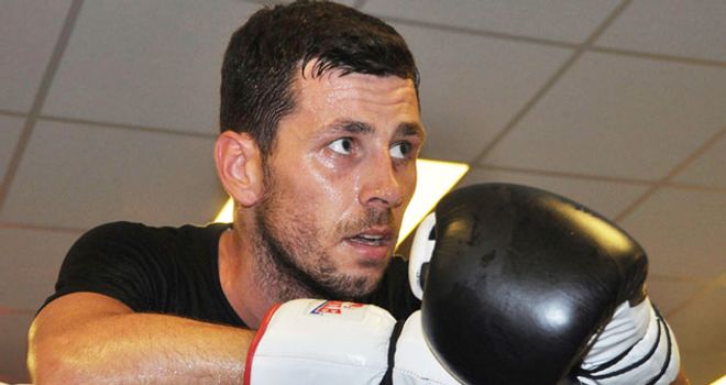Darren Barker: set to return to the ring for the first time since October 2011