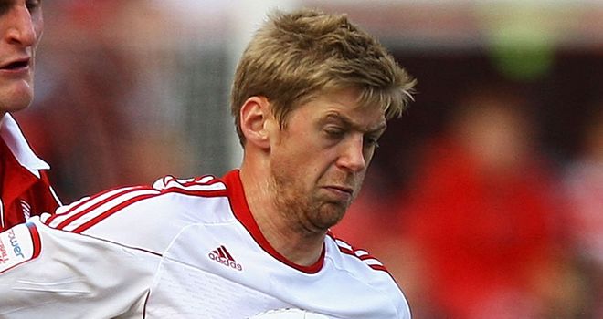 Stead: Claimed for a penalty late on