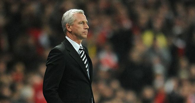Alan Pardew: The Newcastle manager is aiming for a place in Europe within the next three years