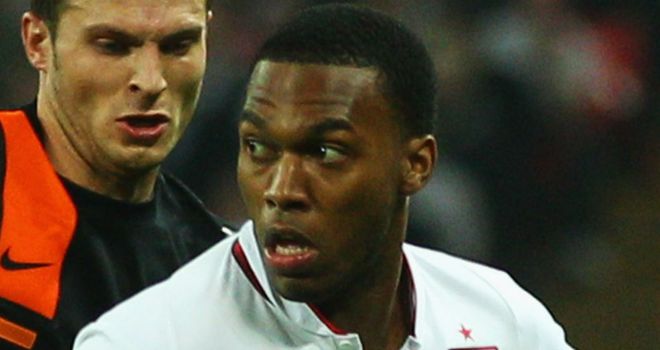 Daniel Sturridge: Says Stuart Pearce's presence put him at ease against Holland