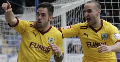 Ings (l): Opened the scoring for Burnley