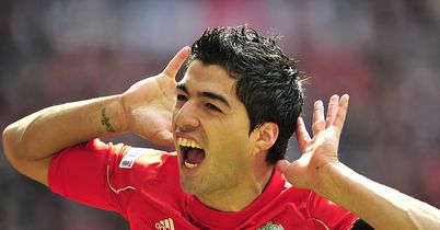 Suarez: Scored brilliant hat-trick against Norwich