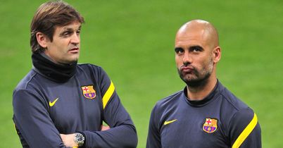 Tito Vilanova: Delighted to see Pep Guardiola make his return to football