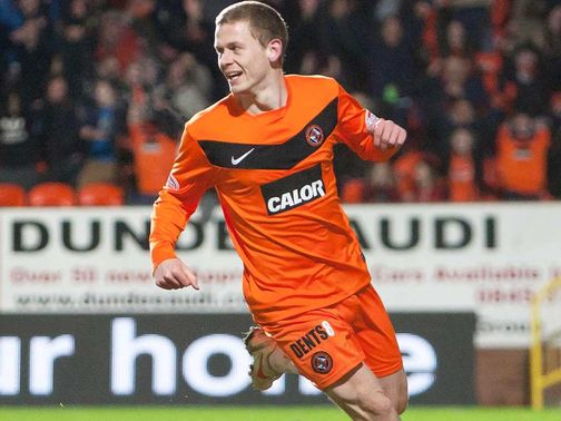 Scott Robertson pictured while at Dundee United
