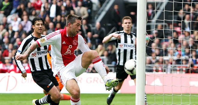 Theo Janssen: The midfielder has one year left on his contract in Amsterdam