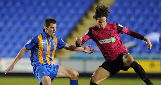McAllister (left): Loved time at Shrews