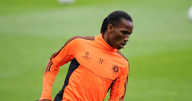 Didier Drogba: Has been heavily linked with a move to China but Nicolas Anelka has hinted that he may stay at Chelsea