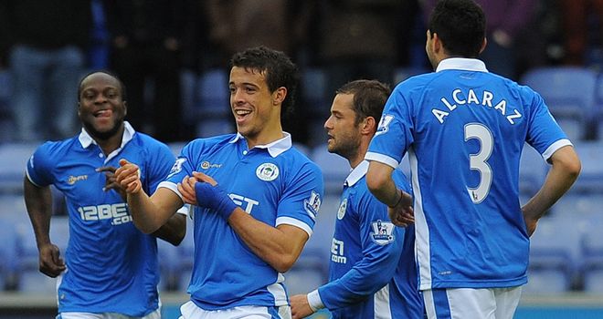 Franco Di Santo: The Wigan striker has spent the summer planning new dance moves to celebrate his goals