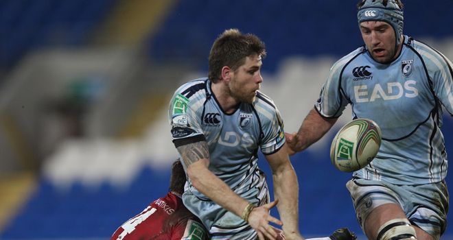 Gavin Evans: Delighted to have extended his stay with the Cardiff Blues for another two seasons
