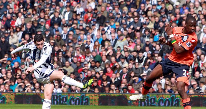 Graham Dorrans: His wonder strike won the game against QPR