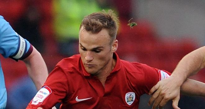 Kallum Higginbotham: Poised to join Carlisle on loan from Huddersfield