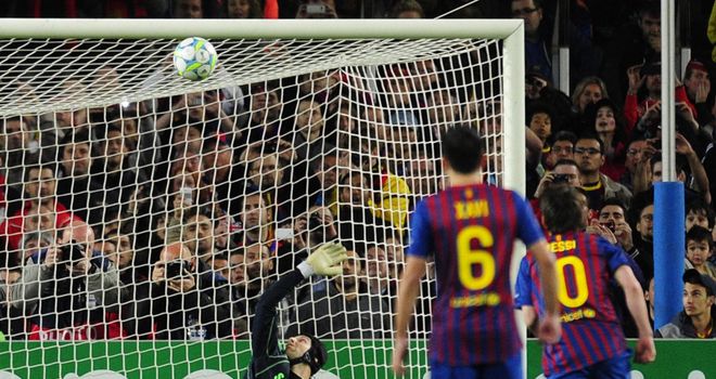 Lionel Messi: The Argentine missed a penalty as holders Barcelona were dumped out