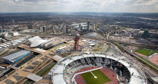 The 2012 Olympic stadium: