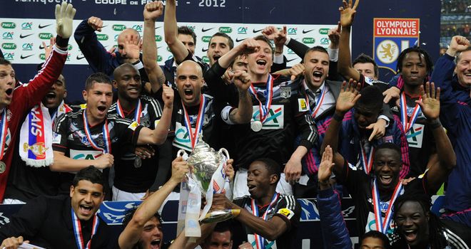 Lyon lift Coupe de France after slender 1-0 win against brave Quevilly