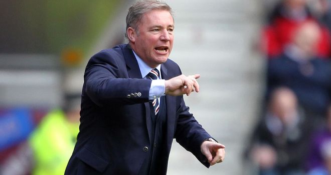 Ally McCoist: The 49-year-old is expected to remain as Rangers manager