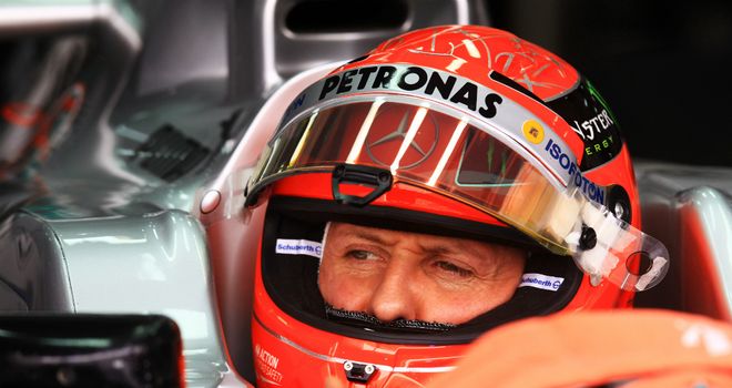 Michael Schumacher: His comments surprised Pirelli's director of motorsport