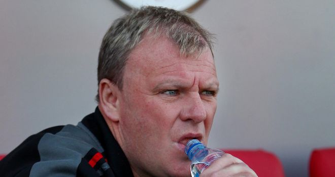 Steve Evans: Wants one more striker on board