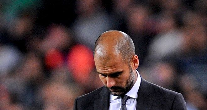 Pep Guardiola: Stepping down in the summer following four years in charge