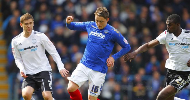 Allan: Seeks way through for Pompey
