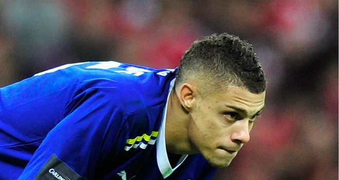 Rudy Gestede: His future has been secured by Cardiff along with team-mate Joe Mason