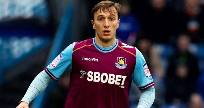 Mark Noble: Relishing the prospect of playing in the Premier League once again