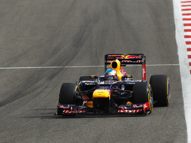 Vettel in the lead for Red Bull