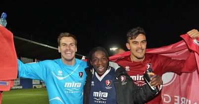 Brown, McGlashan and Pack: Robins heroes
