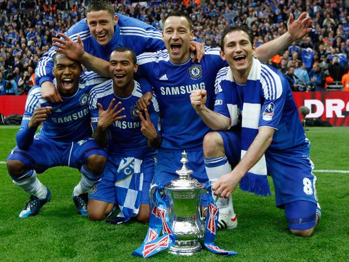 FA Cup holders Chelsea start at Southampton.