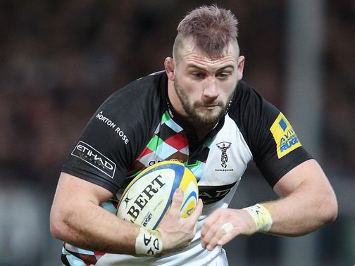 Joe Marler: Returns to start in the front row for Harlequins