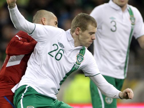 James McClean: Has had a cold