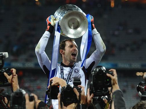 Petr Cech: Very happy at Chelsea