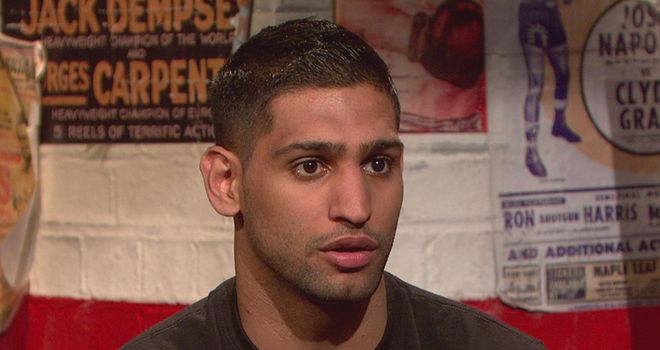 Amir Khan: Admits a fight with Floyd Mayweather is on his agenda