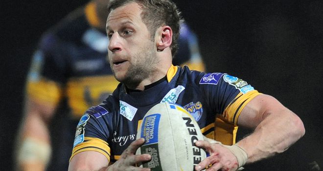 Rob Burrow: Fit for Saturday's Challenge Cup final against Warrington