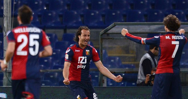 Alberto Gilardino: Genoa have dismissed talk that the striker could return to Fiorentina