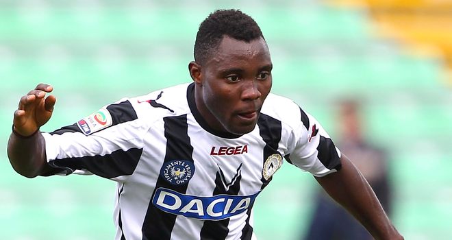 Kwadwo Asamoah: Has joined Juventus from Udinese