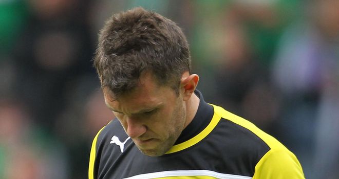 Mark Brown: Hibernian goalkeeper is hoping to earn a contract at Southend United